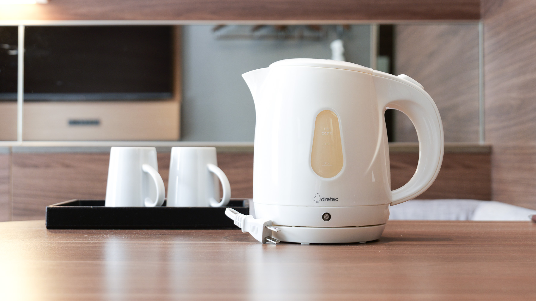 温かい飲み物や夜食などに便利！