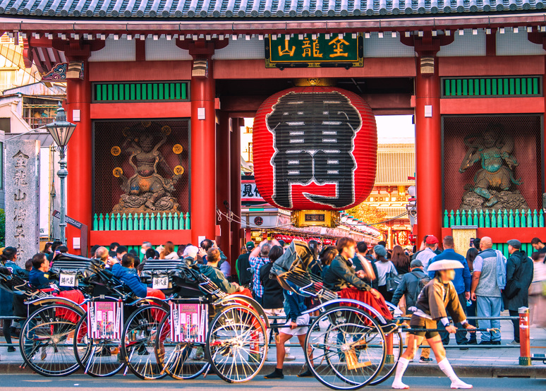 浅草寺：雷門