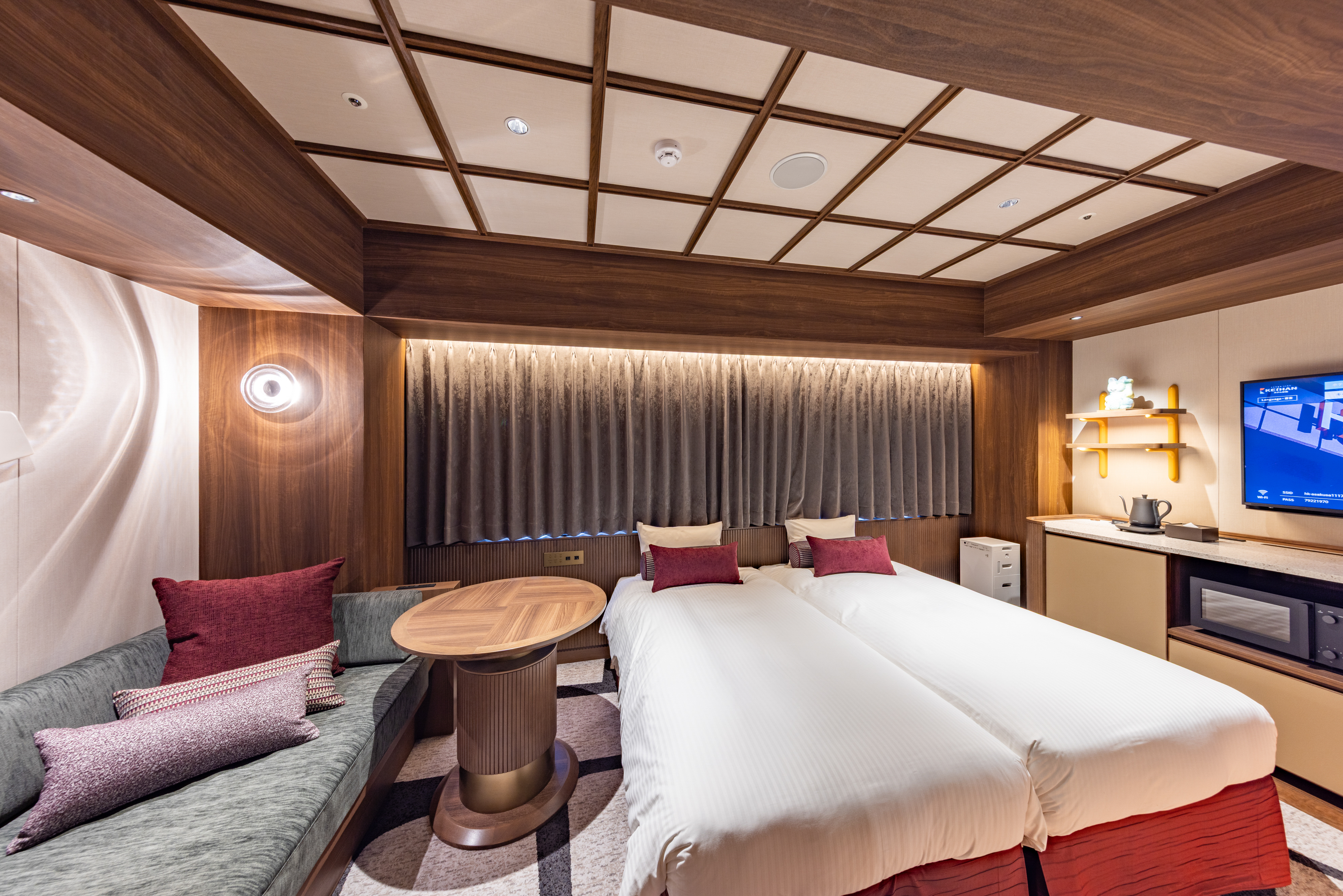 コンフォートツインルーム（2名利用時）