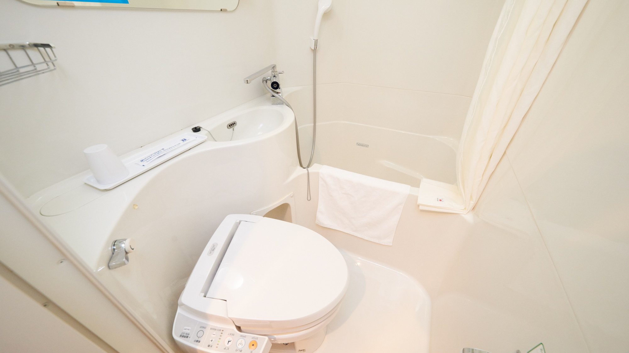 全室にユニットバス完備