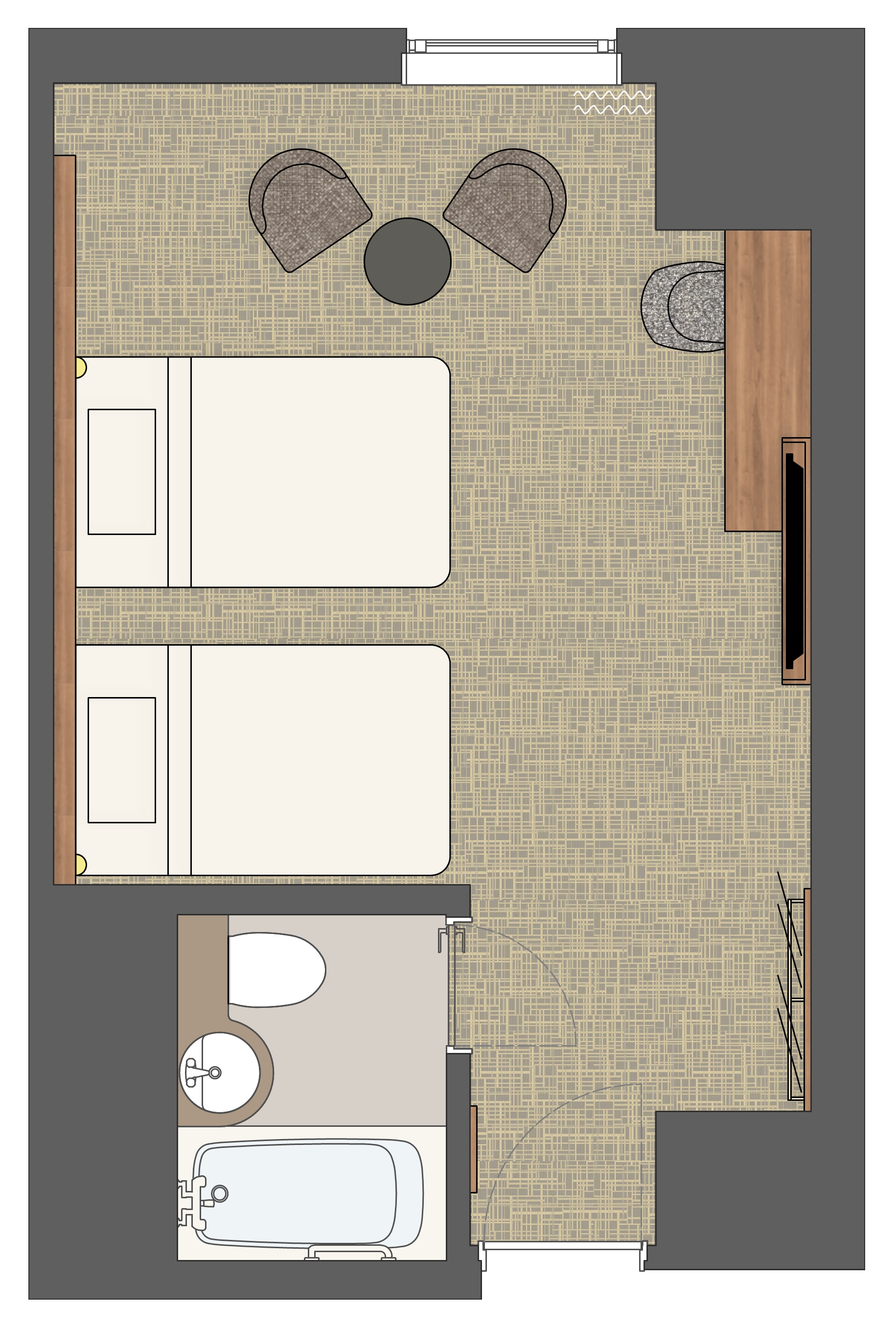 【客室】ツイン