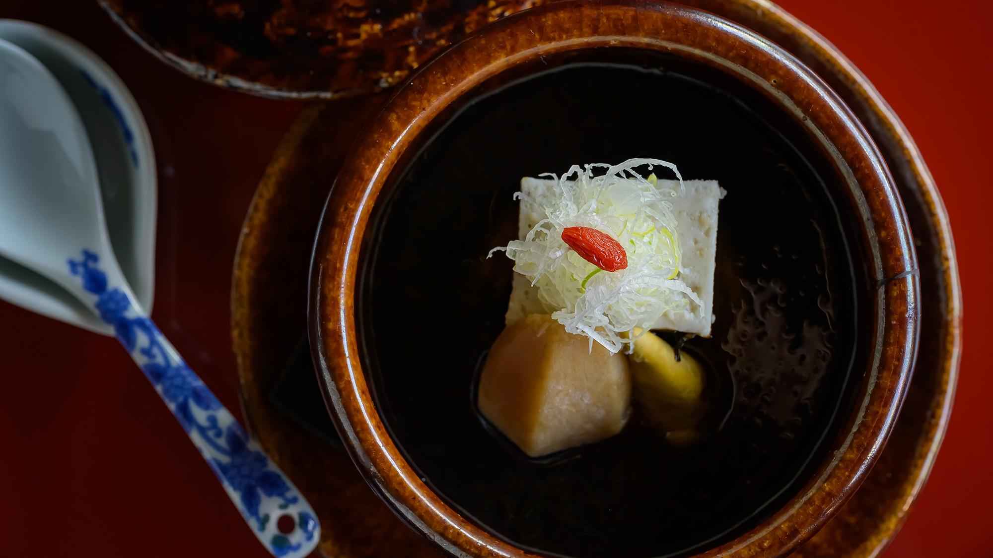 特別な冬の美味を心ゆくまで。五感でお愉しみいただける諧暢楼のお料理。