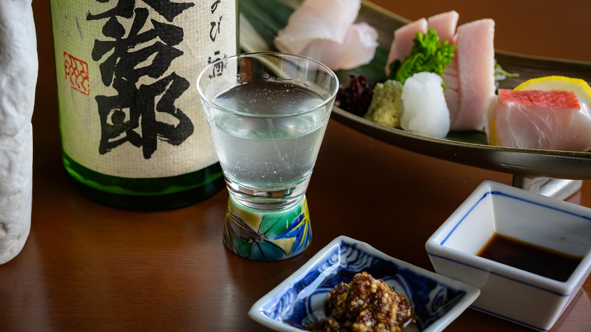「大治郎の搾りたて新酒うすにごり」。この季節ならではの味わいを閉じこめた一本。