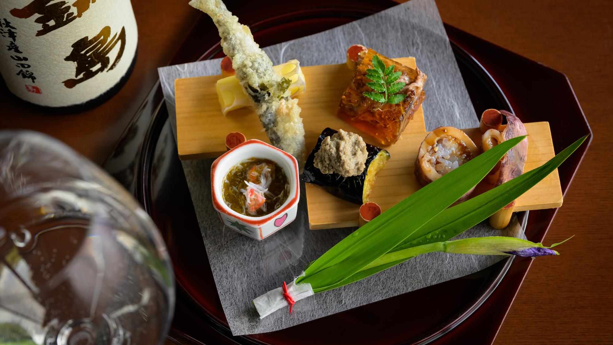 季節毎の至高の逸品を集めた、諧暢楼のお料理。