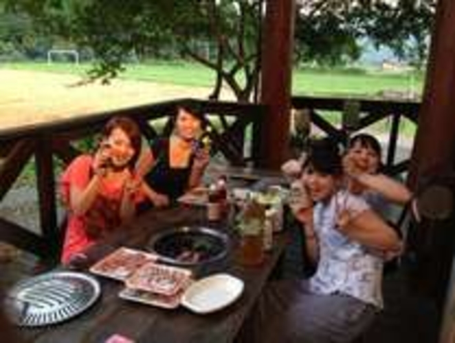 女子会BBQ