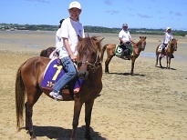 サニツ浜カーニバルの浜競馬