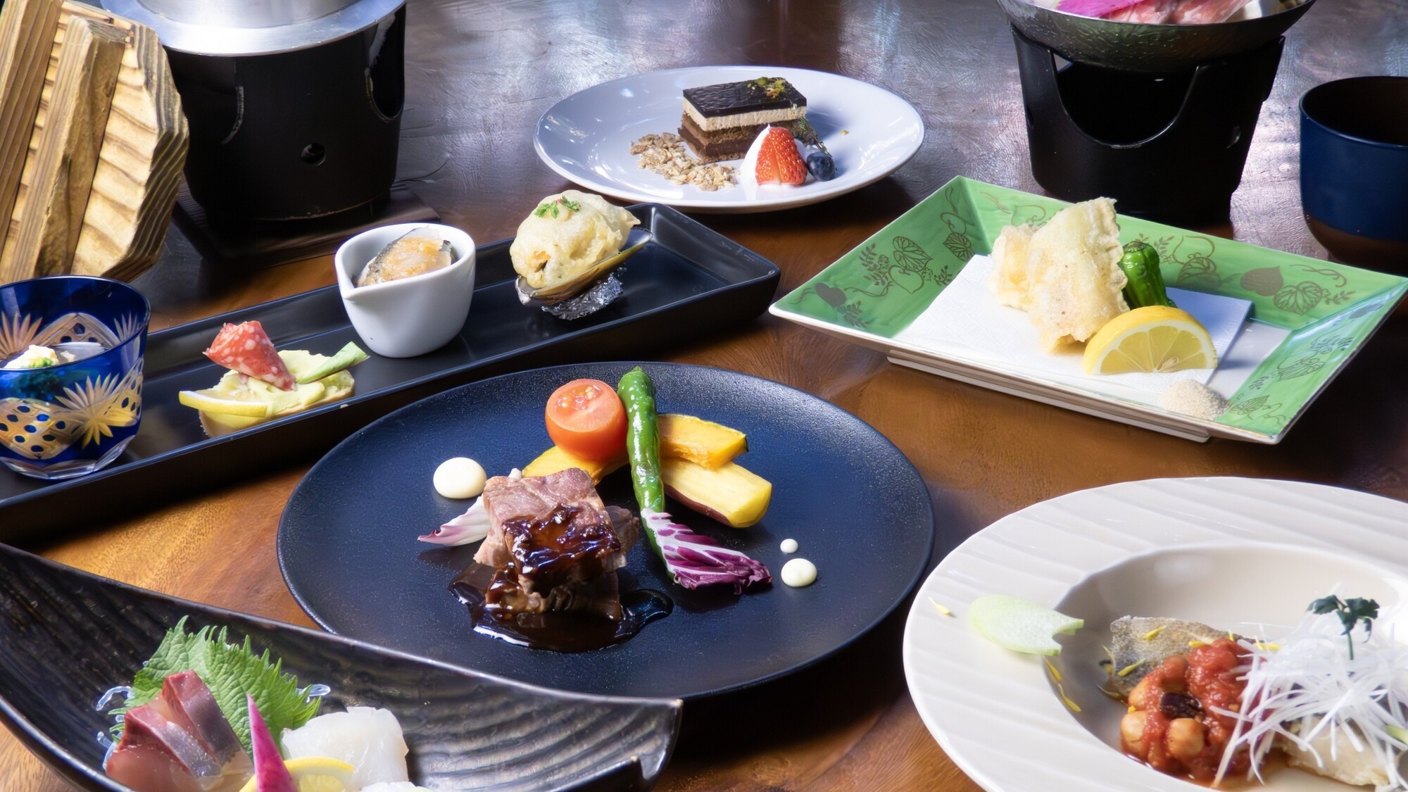 【楽天スーパーSALE】【定番人気】〜1泊2食和洋食コース〜大浴場とサウナ、岩盤浴で贅沢な時間を♪