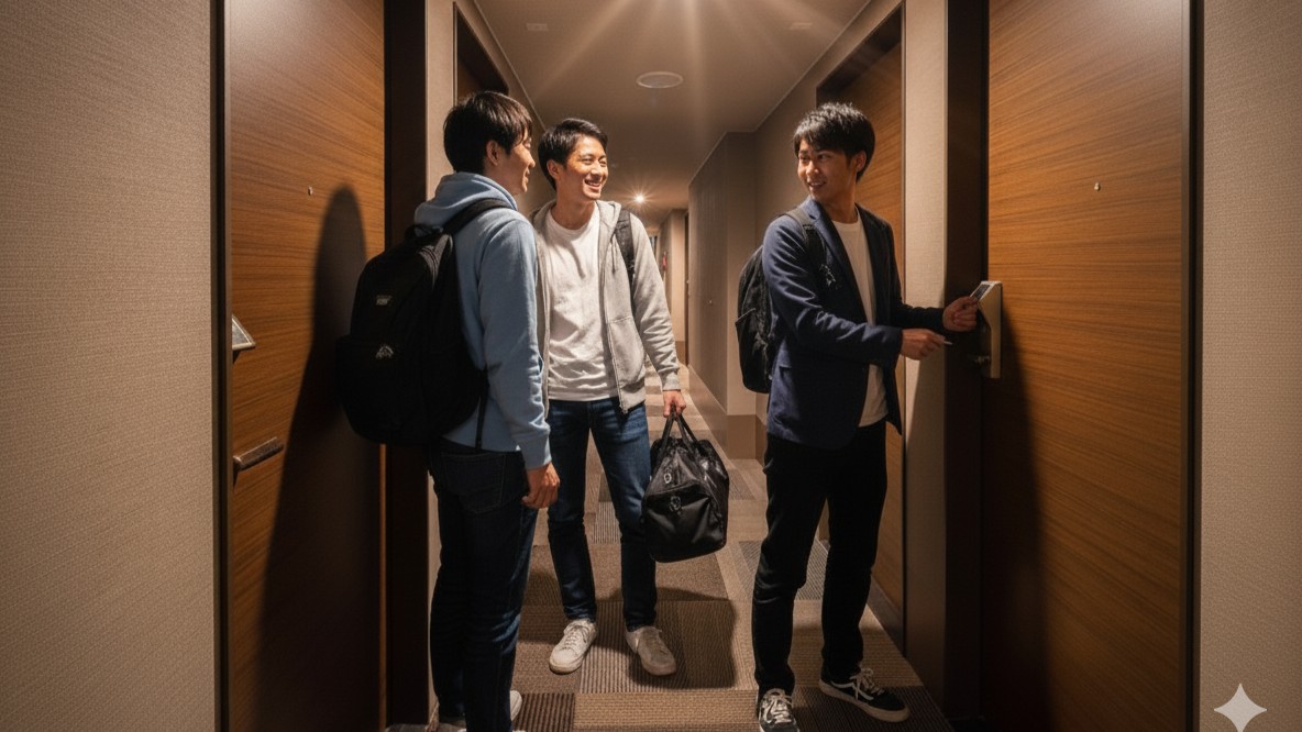 【禁煙】同フロア確約(２部屋)【２〜４名様向け】