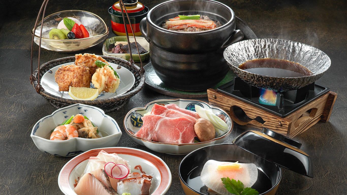日本料理あわみ　会席料理(イメージ)