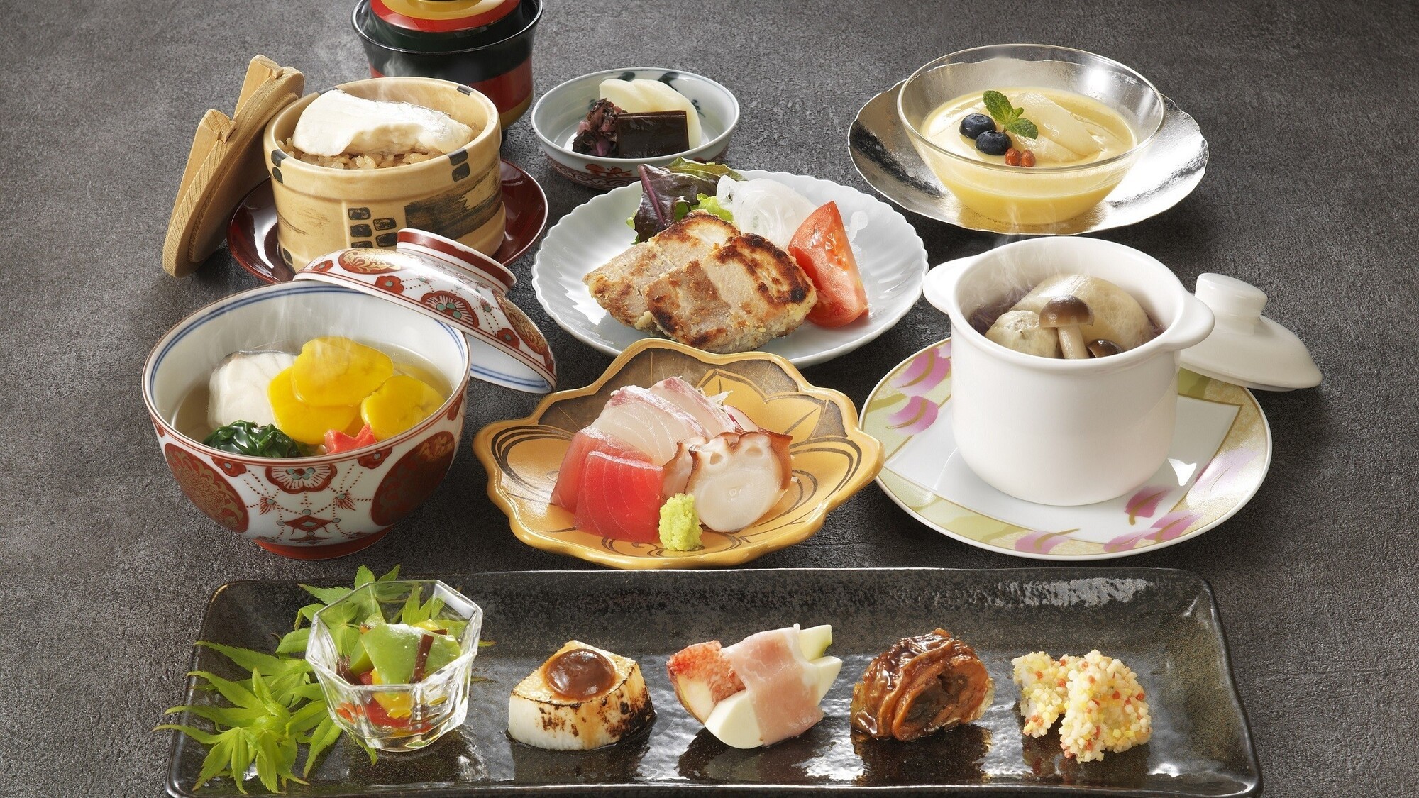日本料理あわみ　会席料理(イメージ)