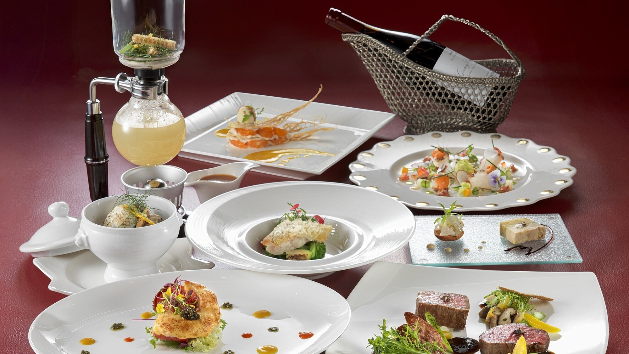 「スペシャリテ」5周年コース(イメージ)