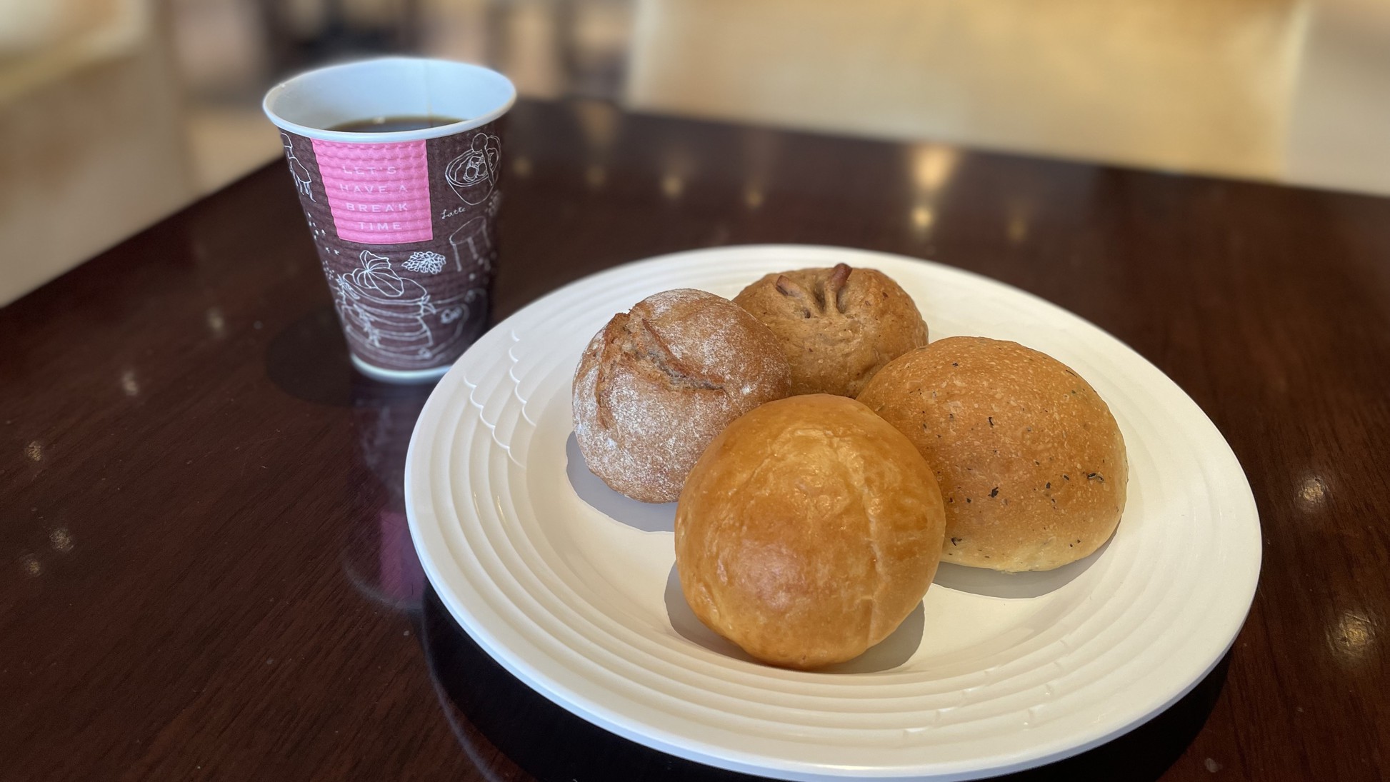 ブランジェ浅野屋パン朝食