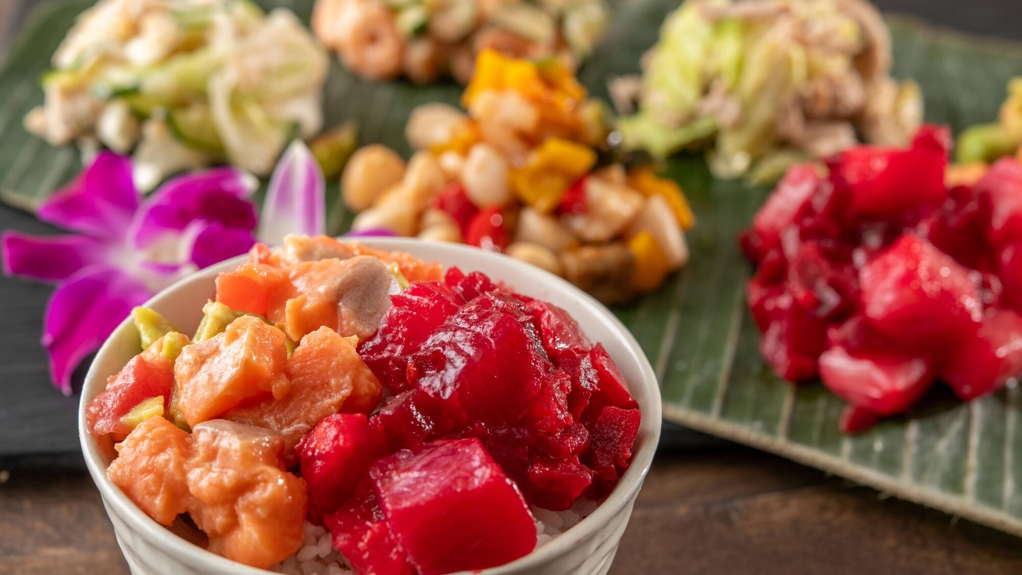 朝食バイキングイメージ　ポキボールコーナー