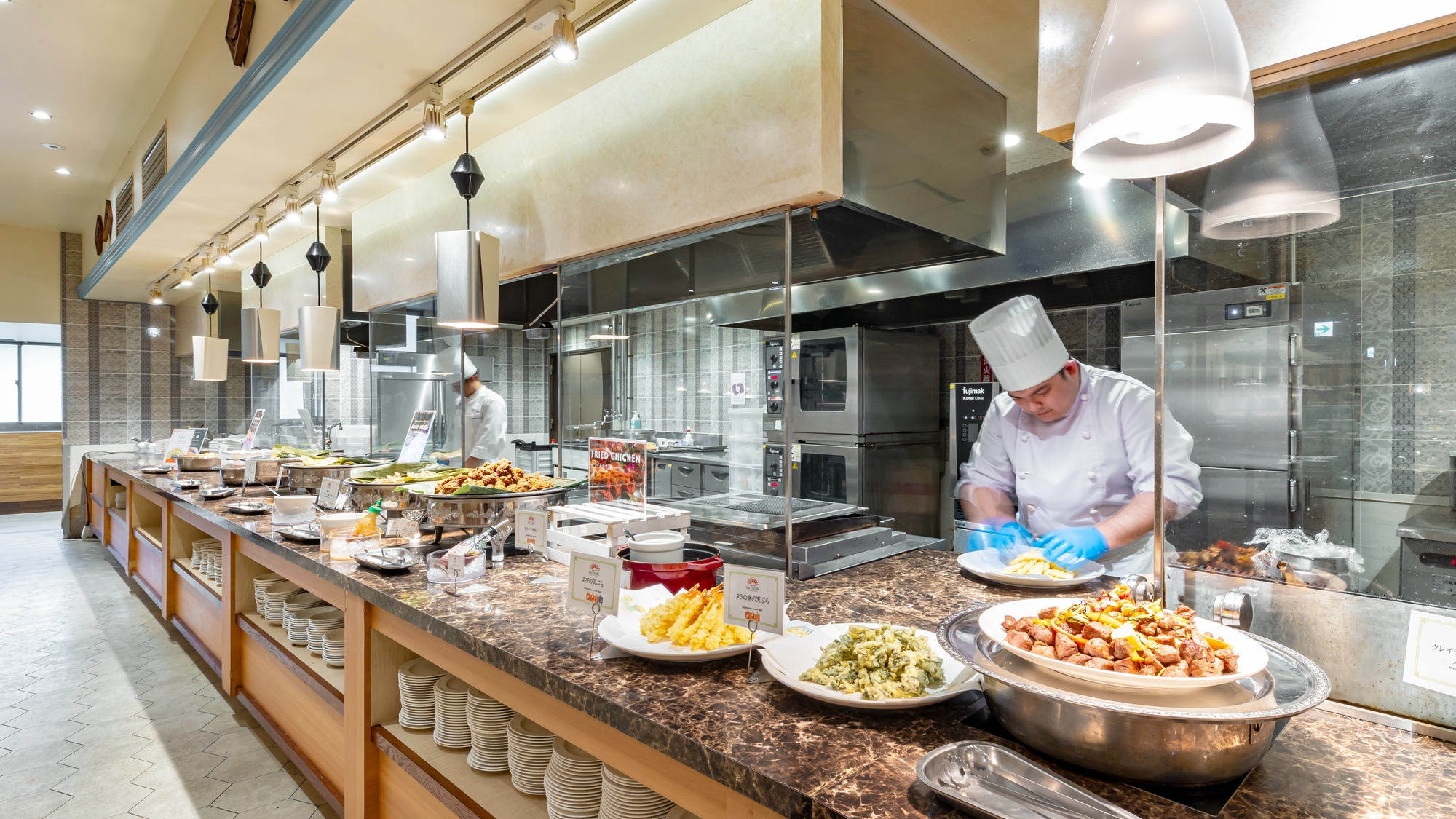 バイキング会場「ザ・パシフィック」