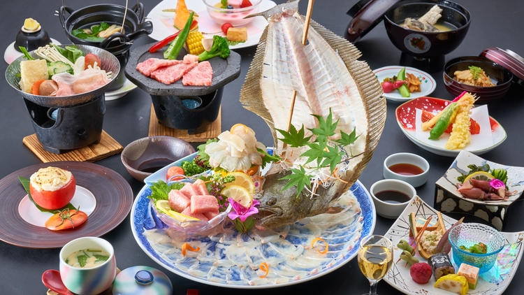 【別邸さくらで味わう】この冬限定・早春までの　旬彩「長者会席」プラン
