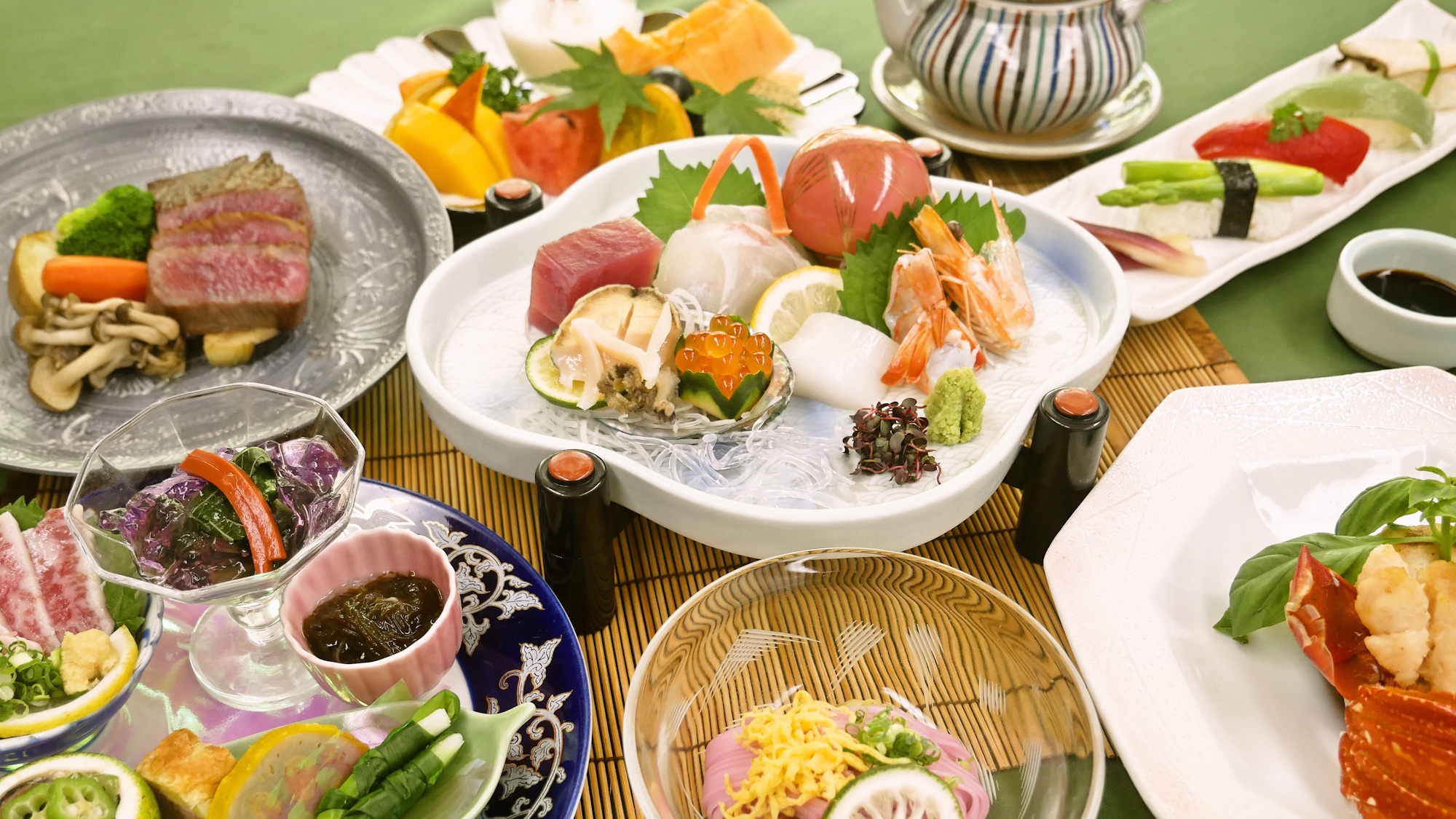 品数少な目、質にこだわった【女子のご褒美会席】