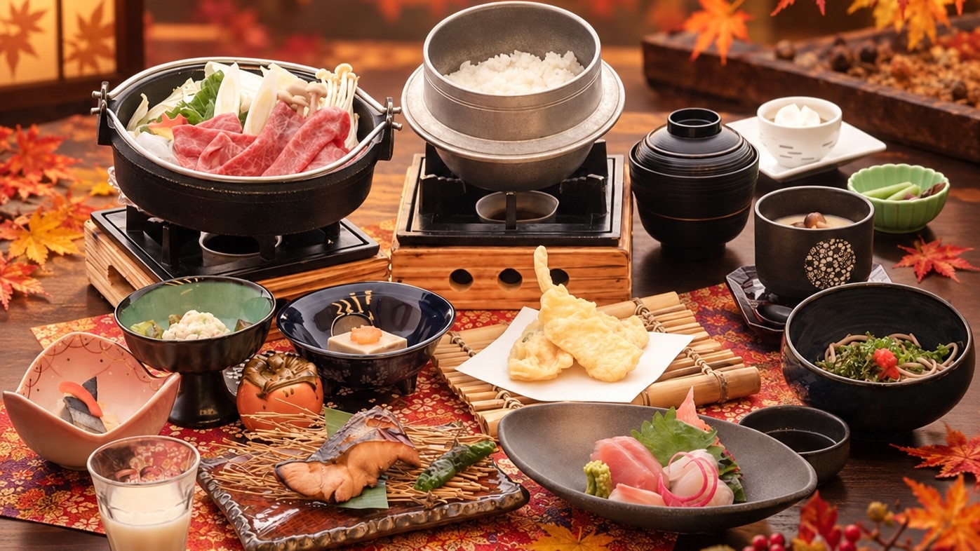 【楽天スーパーSALE】しまね和牛＆本格奥出雲の手打ちそば付き「松会席」コースプラン