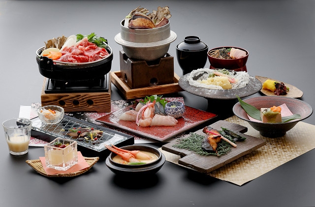 しまね和牛＆本格奥出雲の手打ちそば付き「松会席」コース◆豊かな四季から生まれる美味しい感動を◆