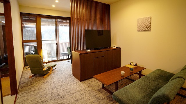 露天風呂付客室（44平米）洋室