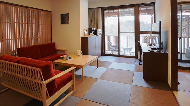 露天風呂付客室（90平米）和洋室