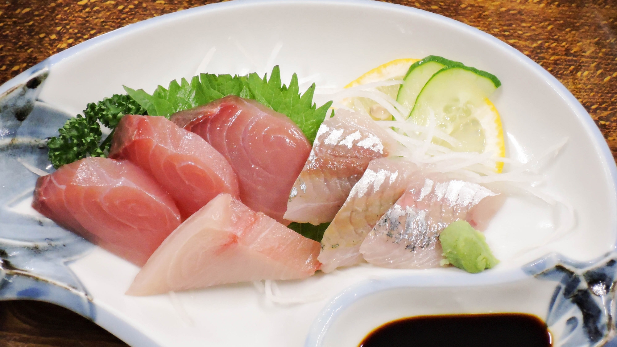 【2食付】延岡近海で獲れた新鮮なお魚を中心に日替わりメニューでご用意☆