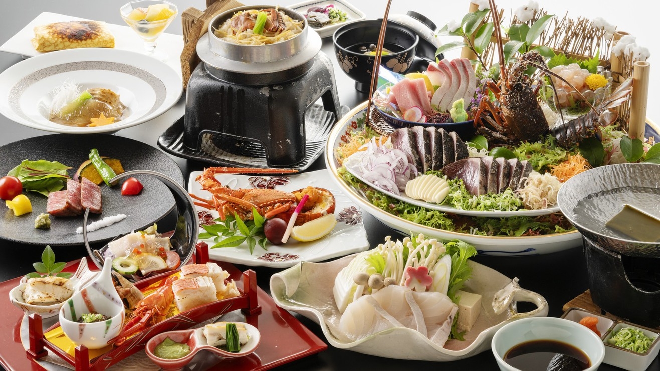 【お部屋食確約】《旬彩物語／竜潮コース》幻の高級魚本九絵やのどぐろなどを食す冬の贅沢づくしコース！ 
