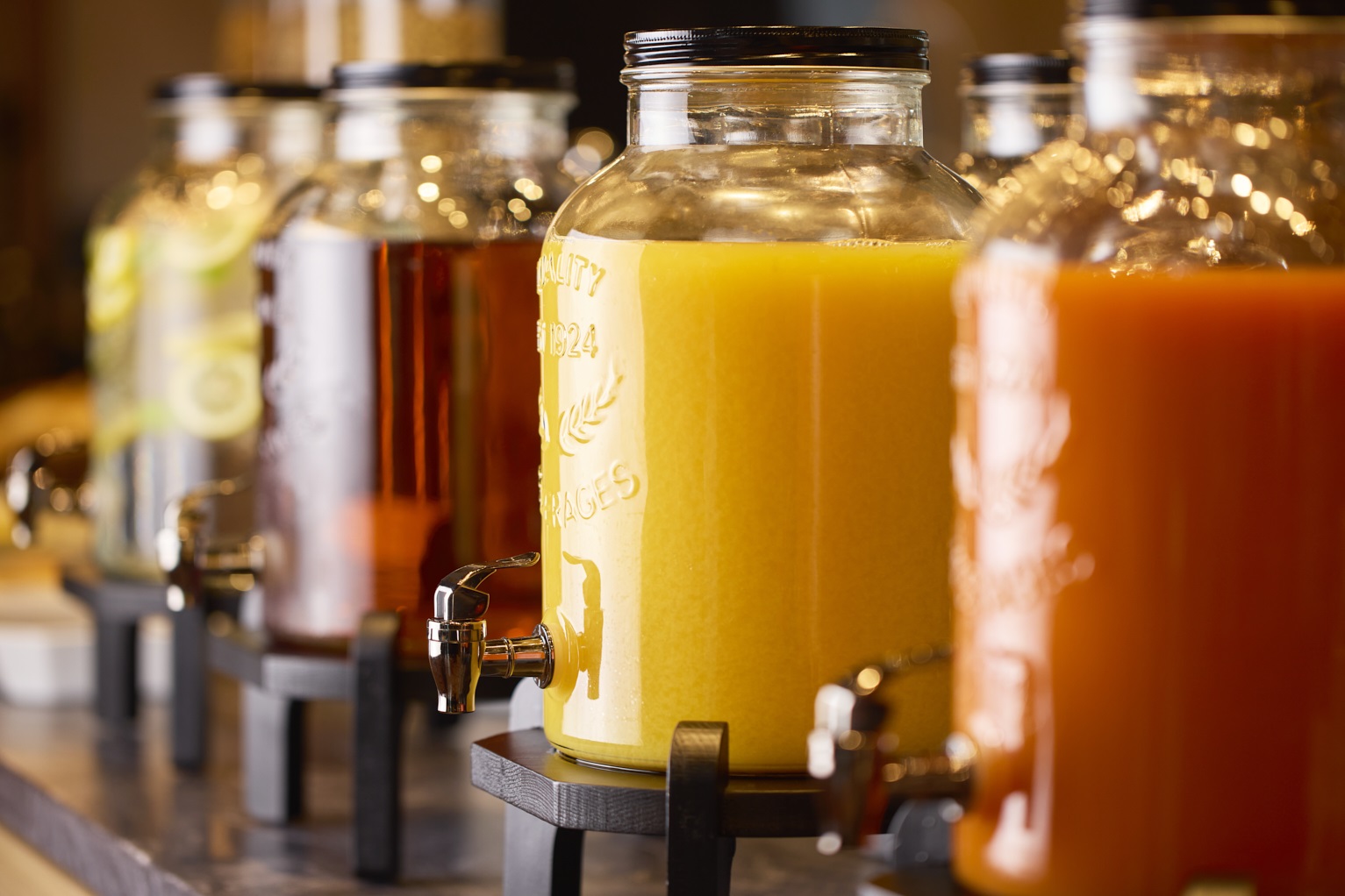 朝食ブッフェ　ドリンク