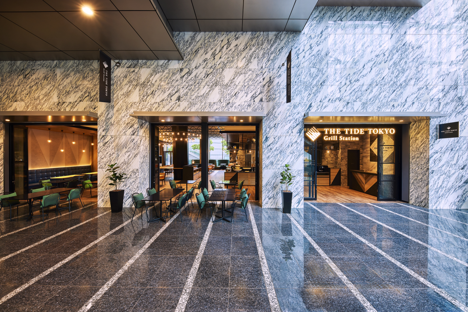 朝食レストラン　外観