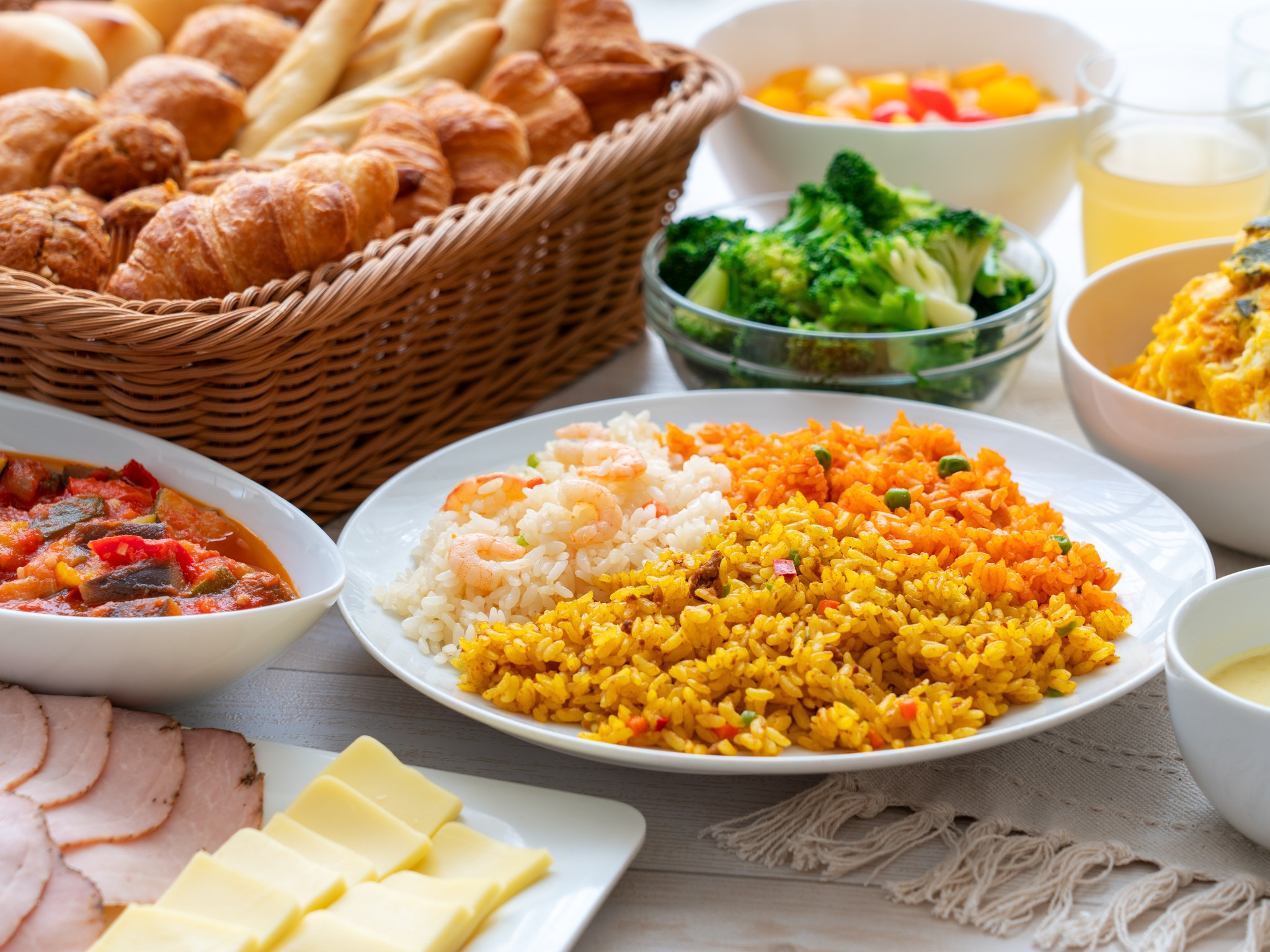 【朝食ブッフェ】