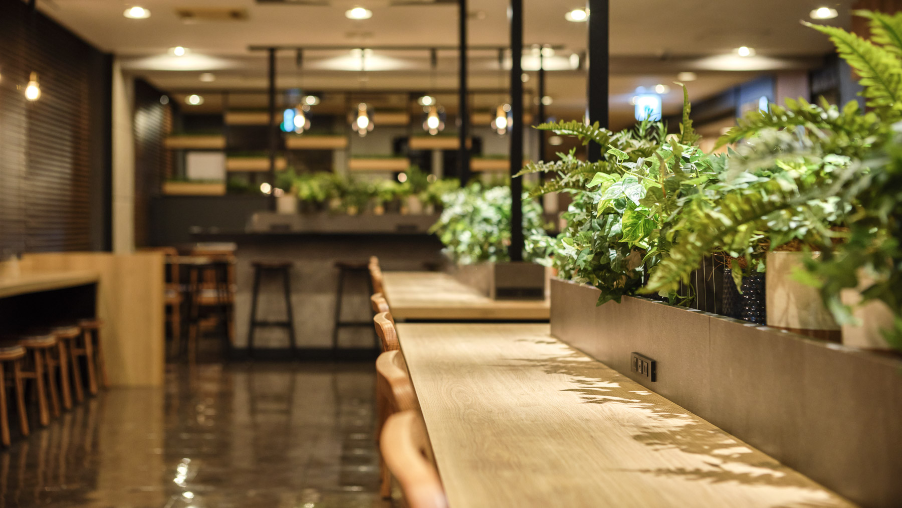 グリーンに囲まれて癒しのひと時を♪