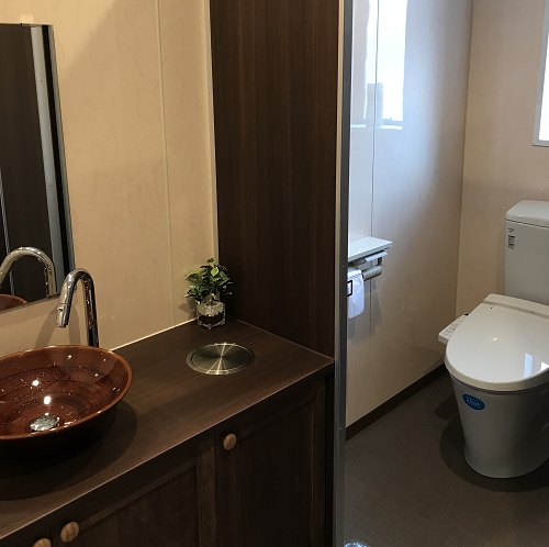 2018年改装。館内全て、洗浄機付きトイレになりました！
