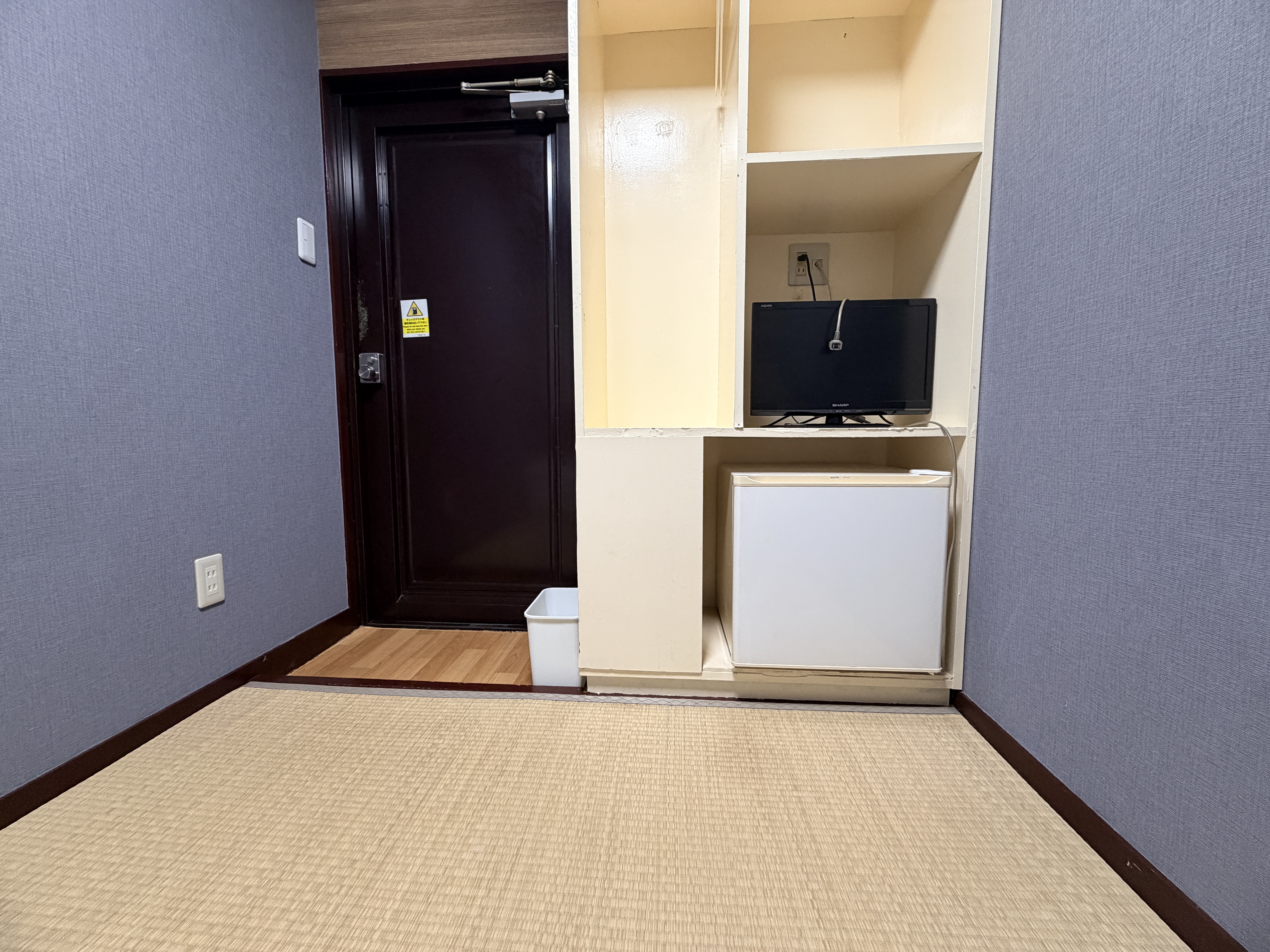 【禁煙】和室1名様（バス・トイレ共用）