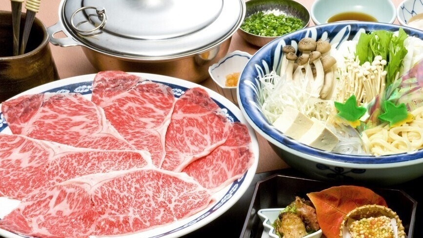 いかほ秀水園（1泊夕食）×上州すき焼き・しゃぶしゃぶ よし乃≪上州牛しゃぶしゃぶ≫プラン