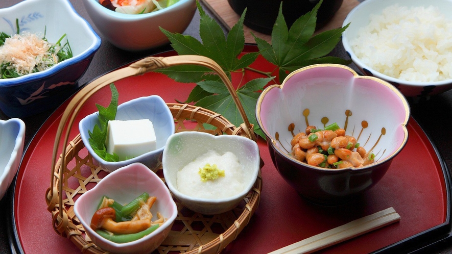 【朝食和定食】地元産食材ふんだんな朝食