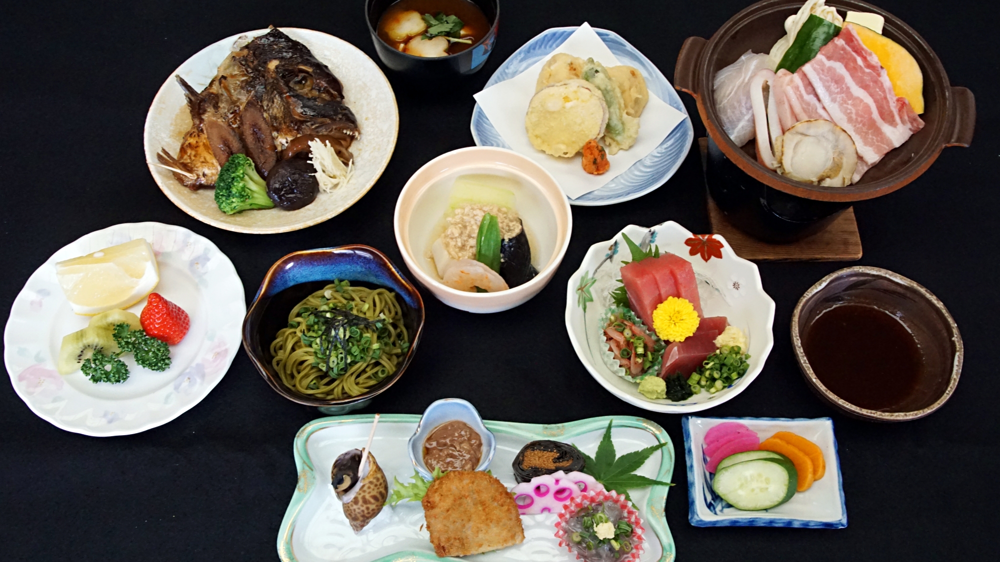 *お夕食「海鮮フェア」駿河湾の新鮮な海の幸をご賞味ください。