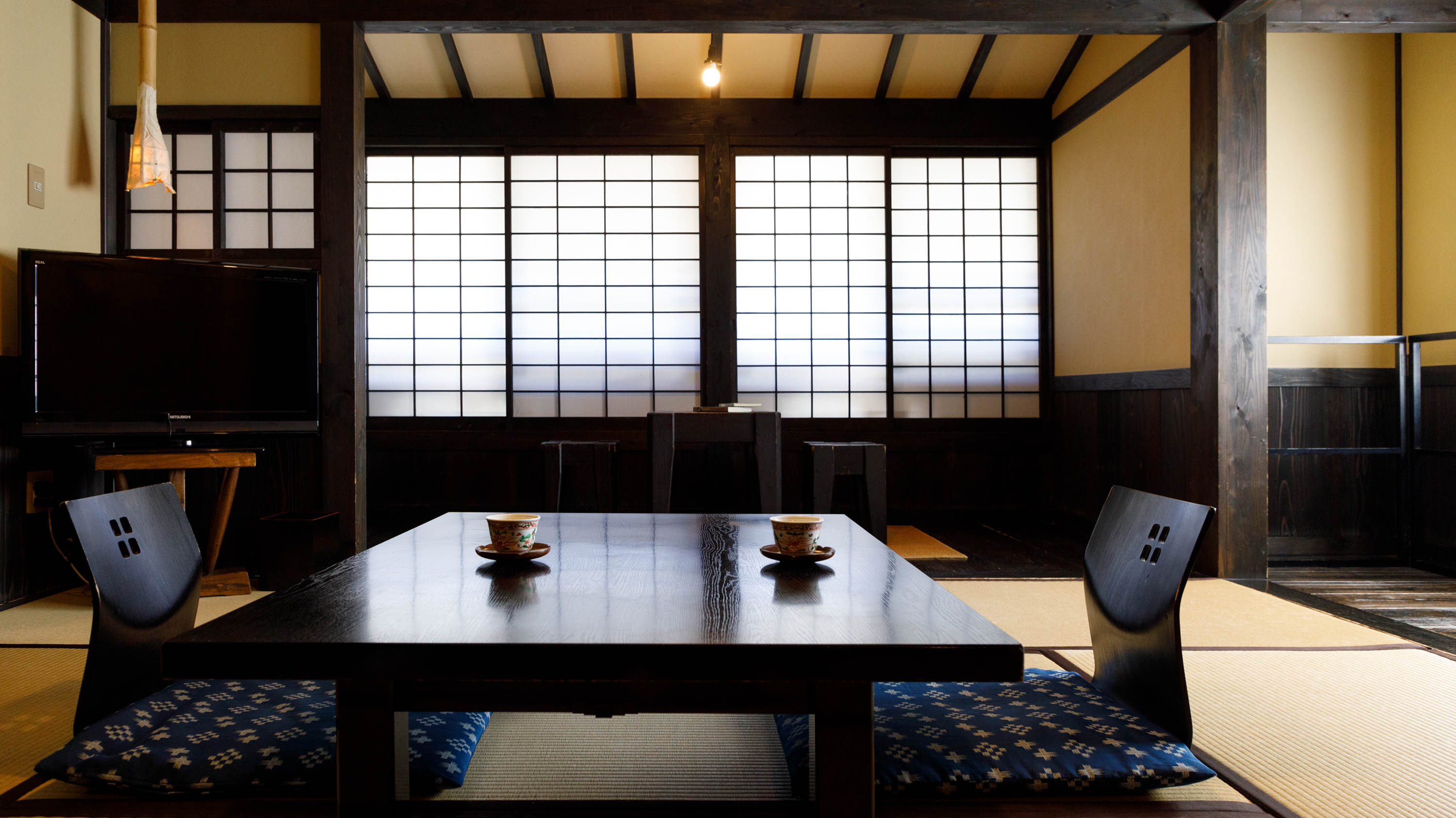 滞在にゆとりが生まれる和の空間