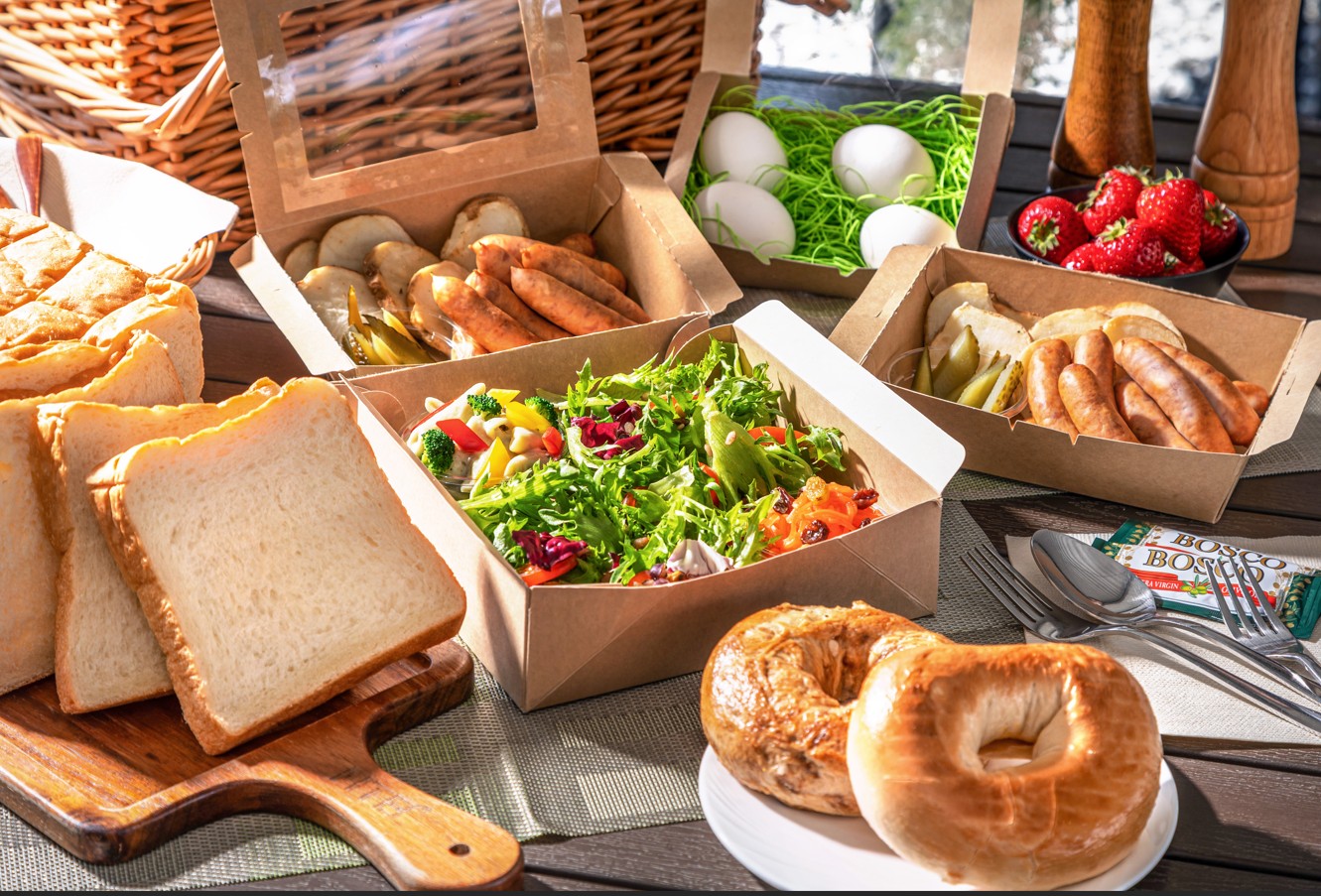 【グランピング】朝食はこだわりの食パンでアウトドア体験！お客様の調理でお楽しみいただけます