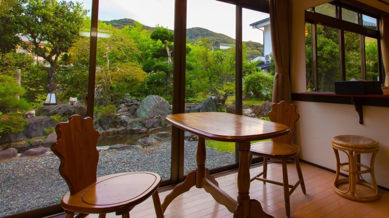 和室10畳からの眺め