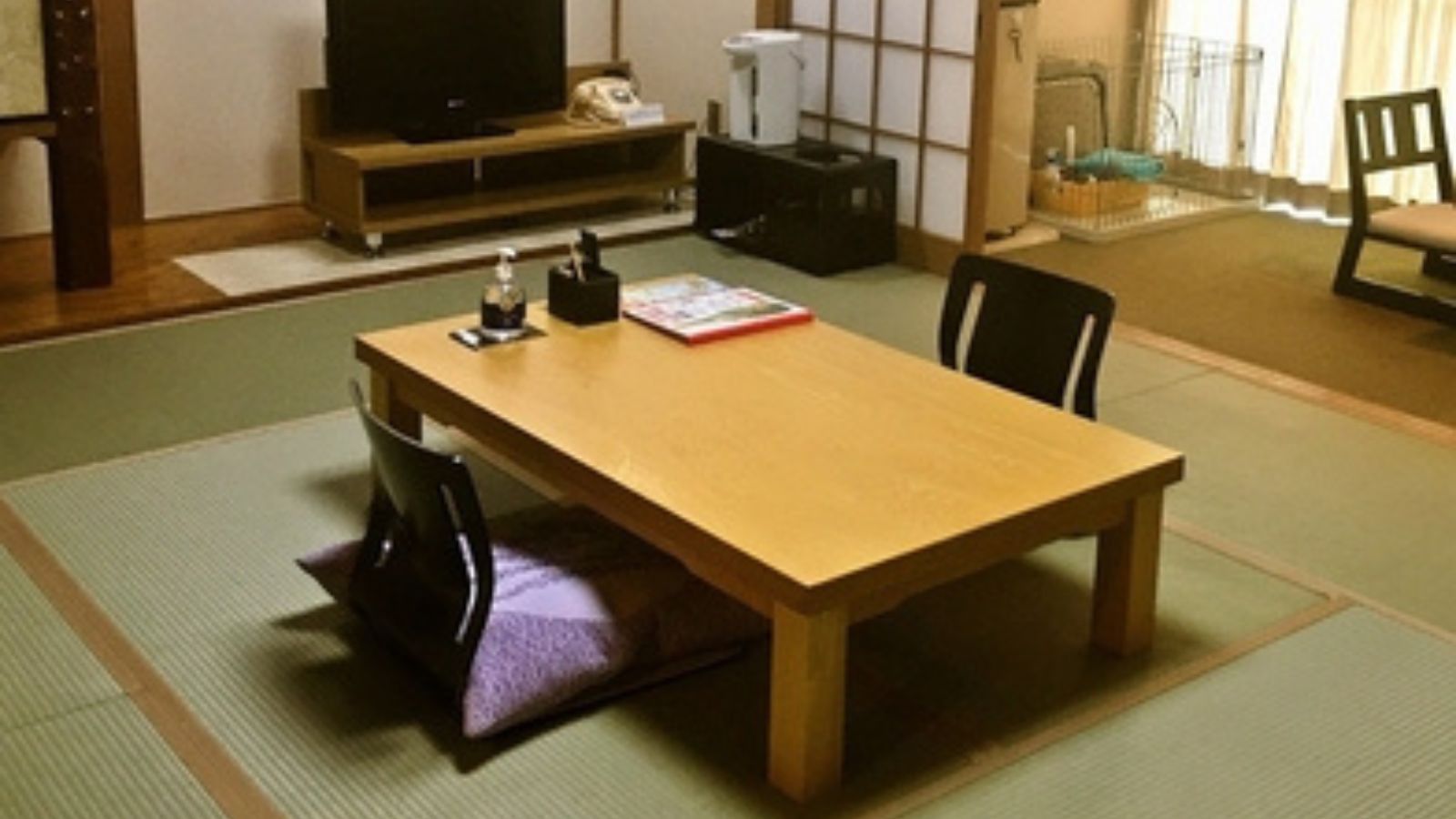 愛犬と部屋食【和室10畳間】