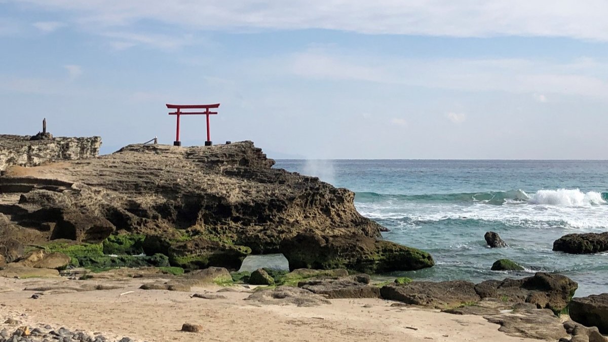 初詣　白浜神社