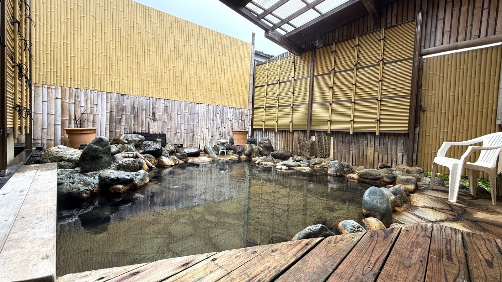 【大浴場】露天風呂