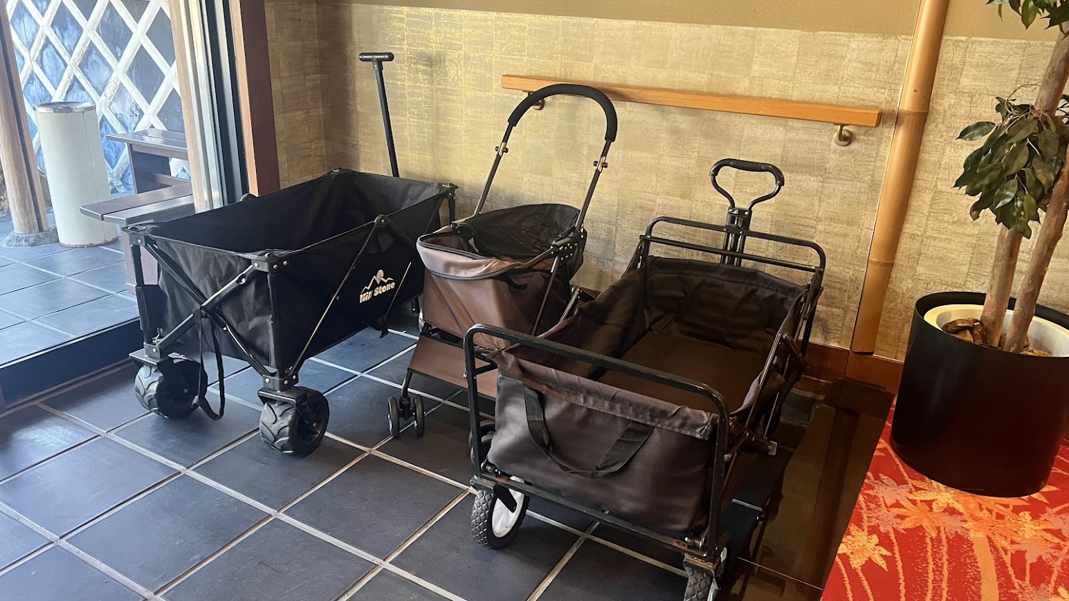 カートの貸出もございます