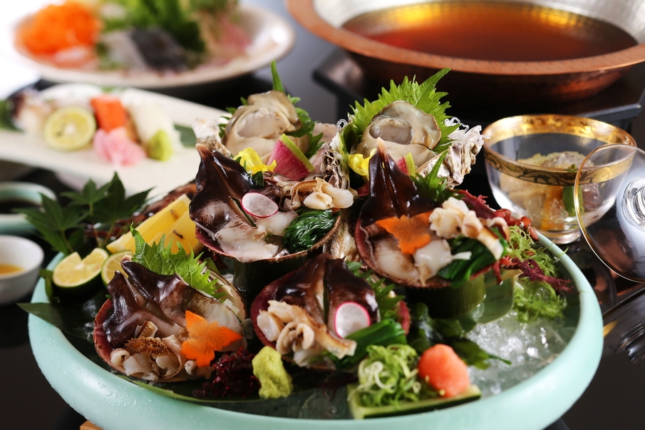 【丹後の初夏の味覚】日本一の「丹後とり貝」＆「岩がき」を食す！大満喫プラン 