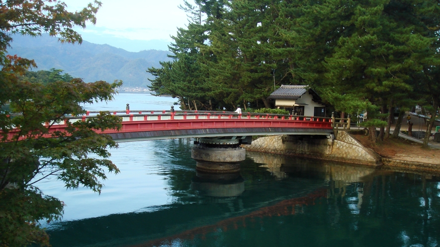 天橋立名物「回旋橋」が目の前に。。