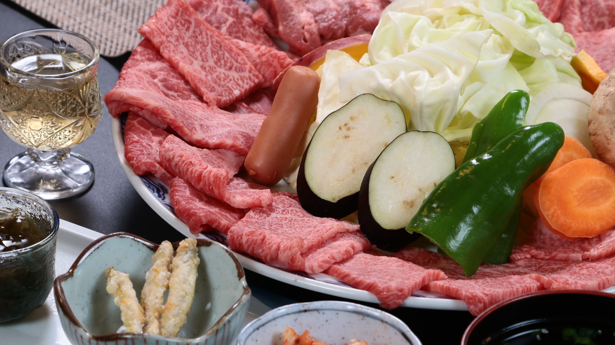 料理◆夕食　焼肉コース*