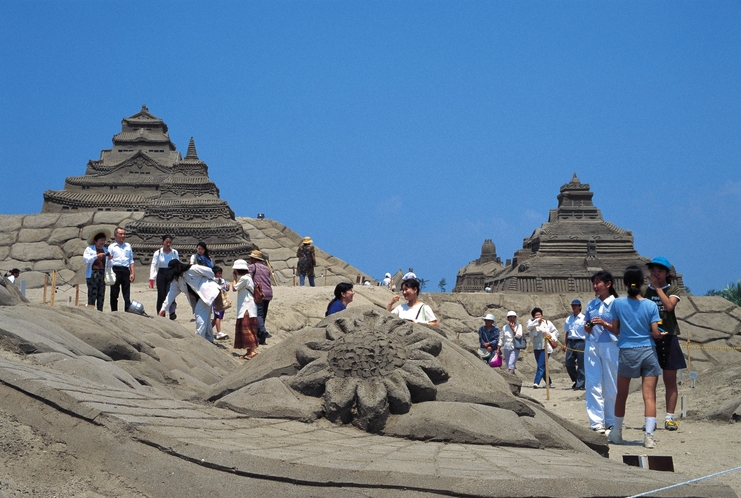 【周辺】南さつま市最大のイベント「吹上浜砂の祭典」は必見です！