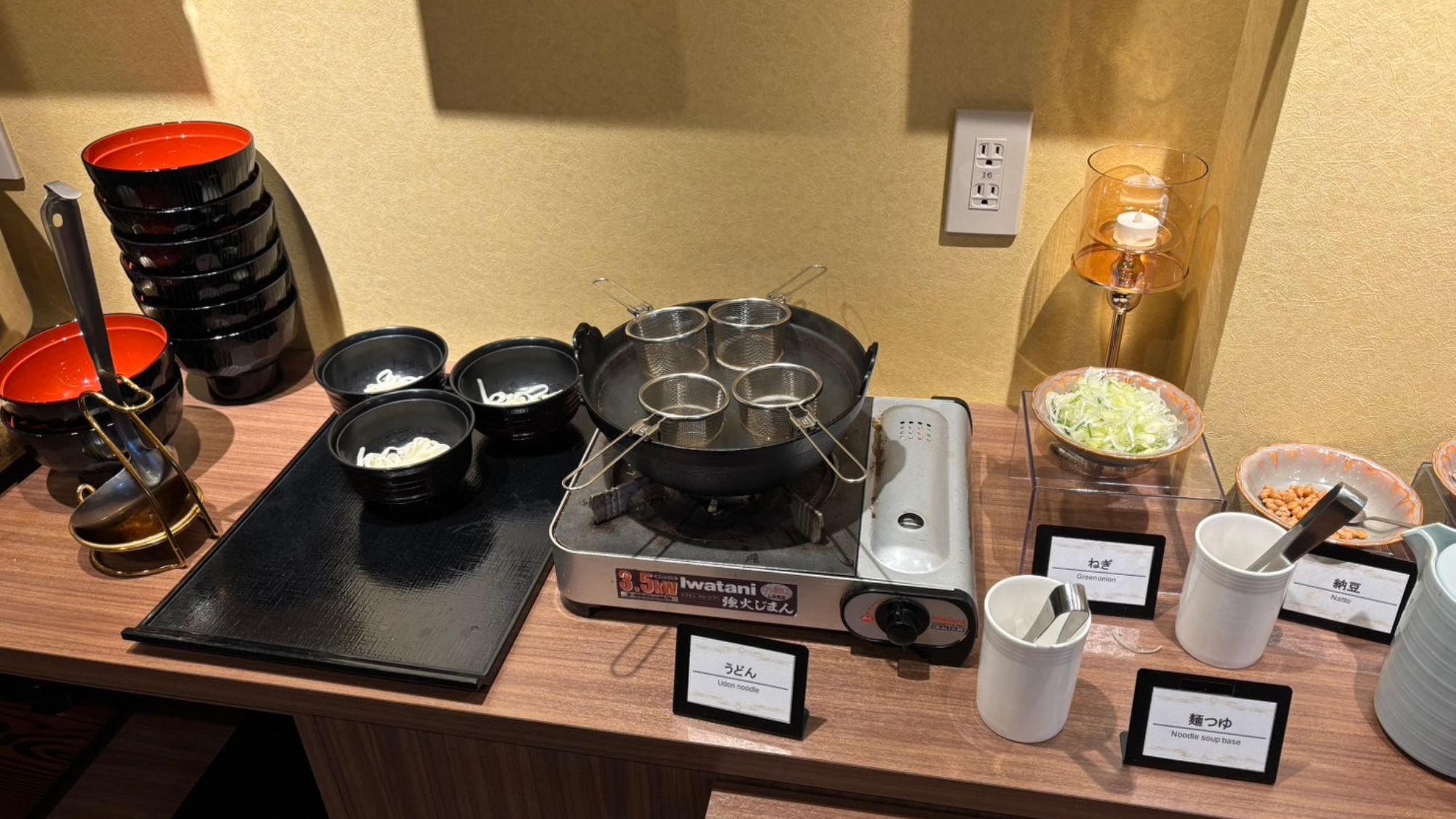 朝食バイキング