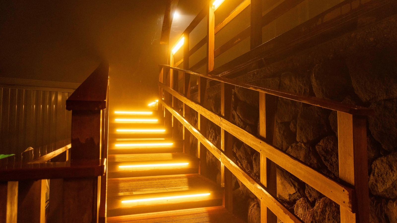 湯けむりテラス 夜