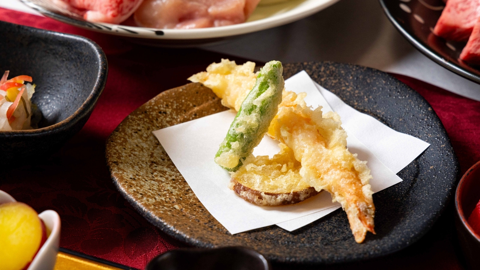 山・海の幸を堪能 十代辻屋鍋一例