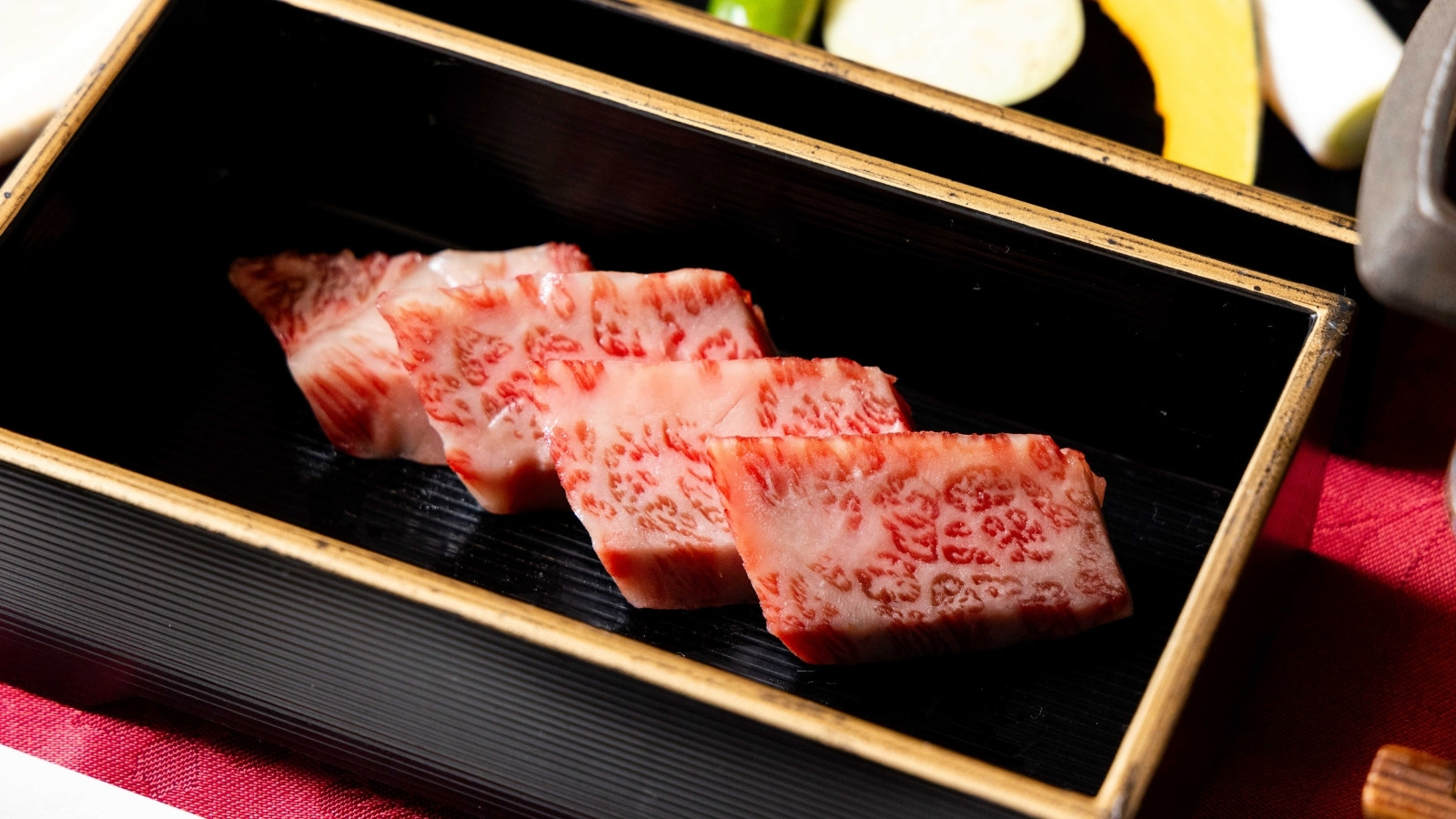 山形牛会席一例